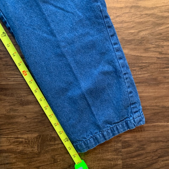 Haband vintage fleece lined Blue Denim Jeans 8p - Picture 9 of 10